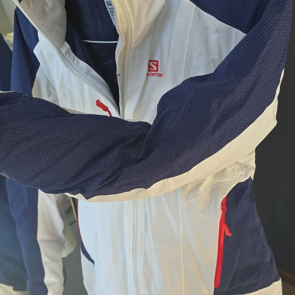 Salomon Brillant Damen Detachable Hooded Ski Jacket Sz S - Picture 5 of 10